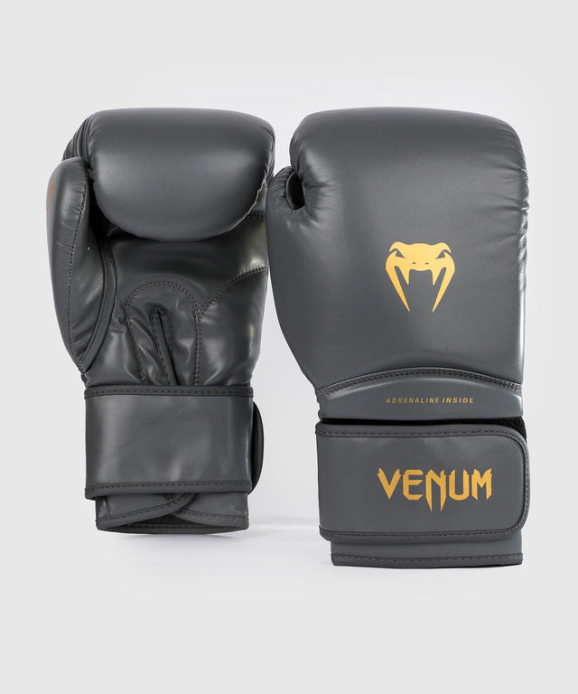 Luvas de boxe Venum Contender 1.5 – Cinzento/Ouro