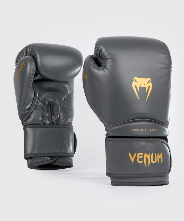 Luvas de boxe Venum Contender 1.5 – Cinzento/Ouro