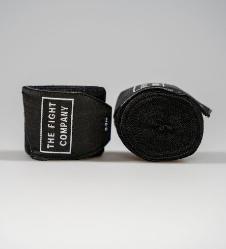 Ligaduras de boxe TFC - Elite - Preto / 250 cm - Ligaduras de boxe