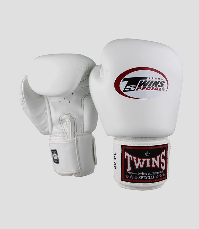 Twins Boxhandschuhe BGVL 3 – Weiß – Boxhandschuhe
