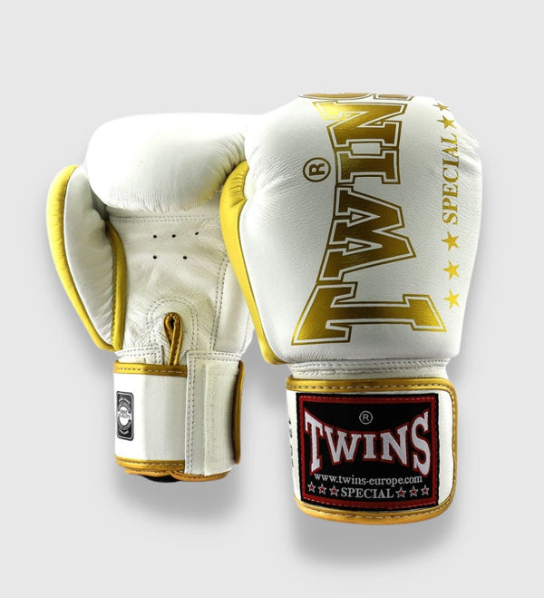 Guantoni da boxe Twins BGVL8 – Bianco/Oro