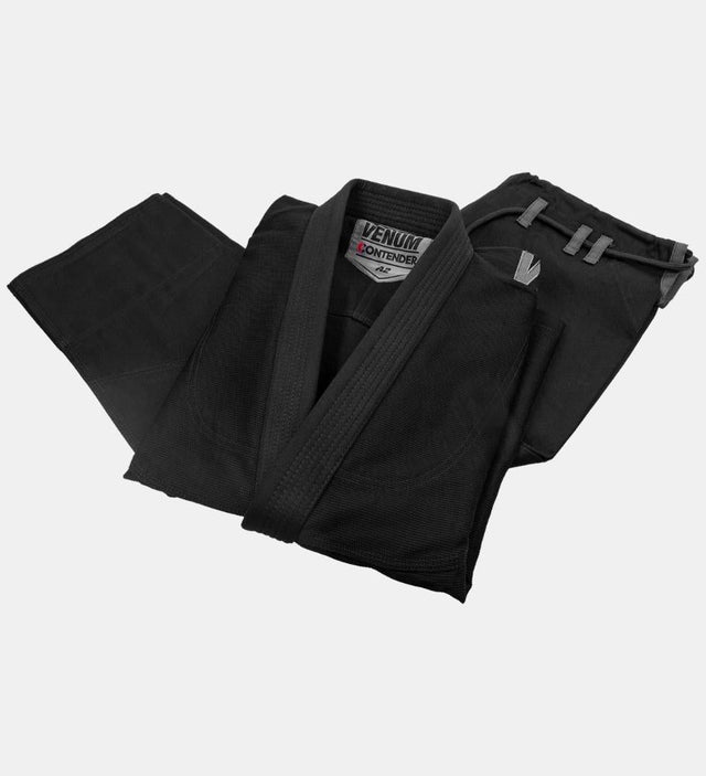 Venum BJJ Gi Contender Evo - Černé - BJJ kimona