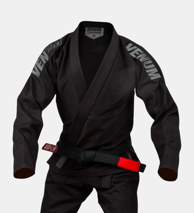 Venum BJJ Gi Contender Evo - Černé - BJJ kimona