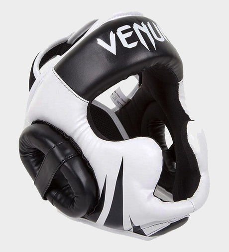 Capacete de boxe Venum Challenger 2.0 – Preto/Branco – Capacetes de boxe
