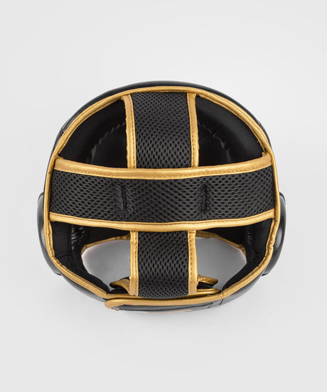 Capacete de boxe Venum Challenger – Preto/Ouro – Capacetes de boxe