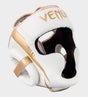 Casco de boxeo Venum Elite – Blanco/Oro