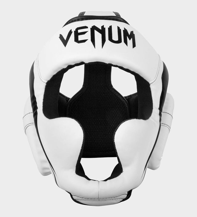 Capacete de boxe Venum Elite – Branco/Preto