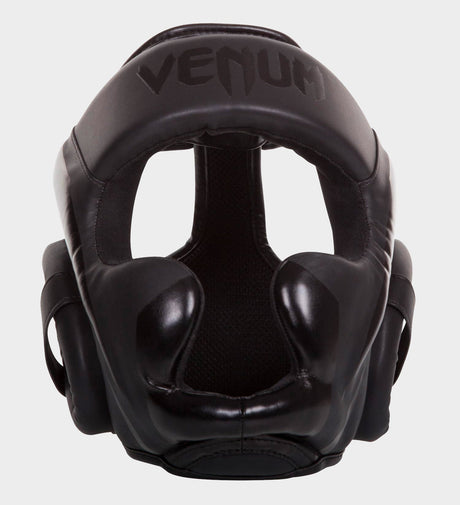 Capacete de boxe Venum Elite – Preto – Capacetes de boxe