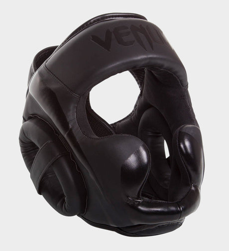 Capacete de boxe Venum Elite – Preto – Capacetes de boxe