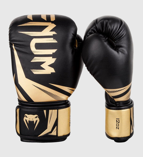 Luvas de boxe Venum Challenger 3.0 – Preto/Ouro