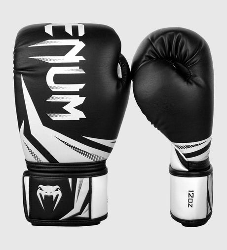 Luvas de boxe Venum Challenger 3.0 – Preto/Branco