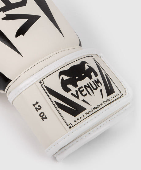 Venum Boxhandschuhe Elite – Weiß/Schwarz – Boxhandschuhe