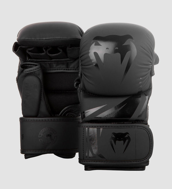 Guantes de sparring MMA Venum Challenger 3.0 – Negro/Negro