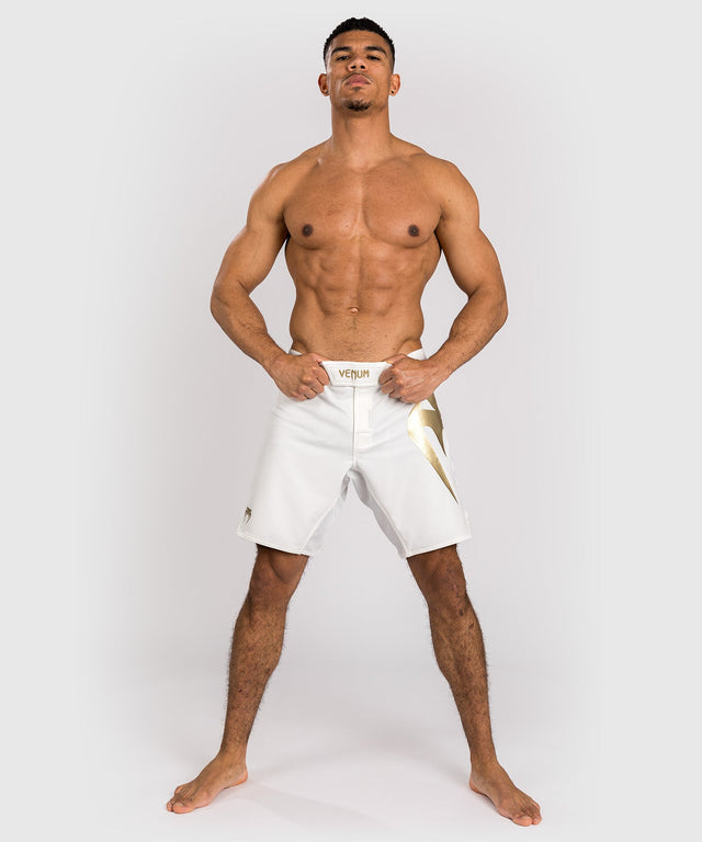 Venum MMA Shorts Light 5.0 - Hvid/Guld - Shorts