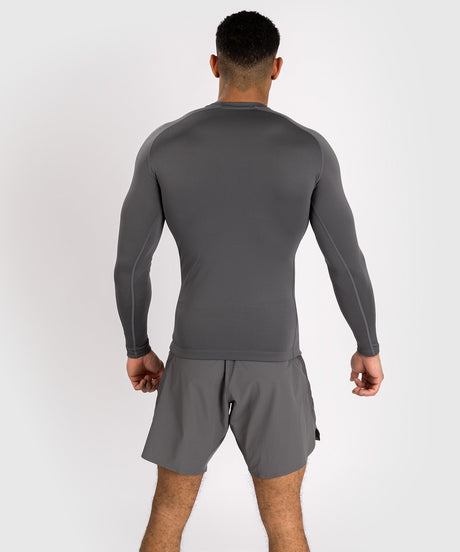 Venum Rashguard Contender Dlouhé rukávy – Šedá/Modrá – Rashguard