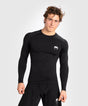 Venum Rashguard Contender Dlouhé rukávy – Černá/Bílá – Rashguard