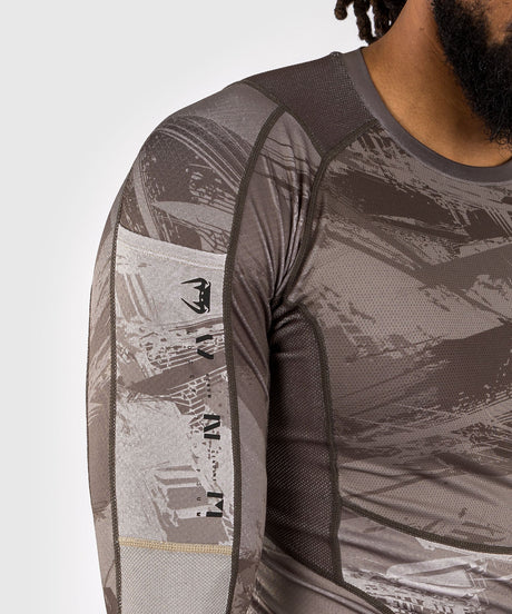Venum Rashguard Electron 3.0 Dlouhé rukávy - Písek - Rashguard