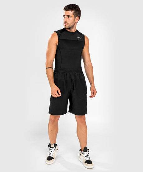 Venum Rashguard G-Fit Air Fără mâneci - Negru/Negru - Tricou